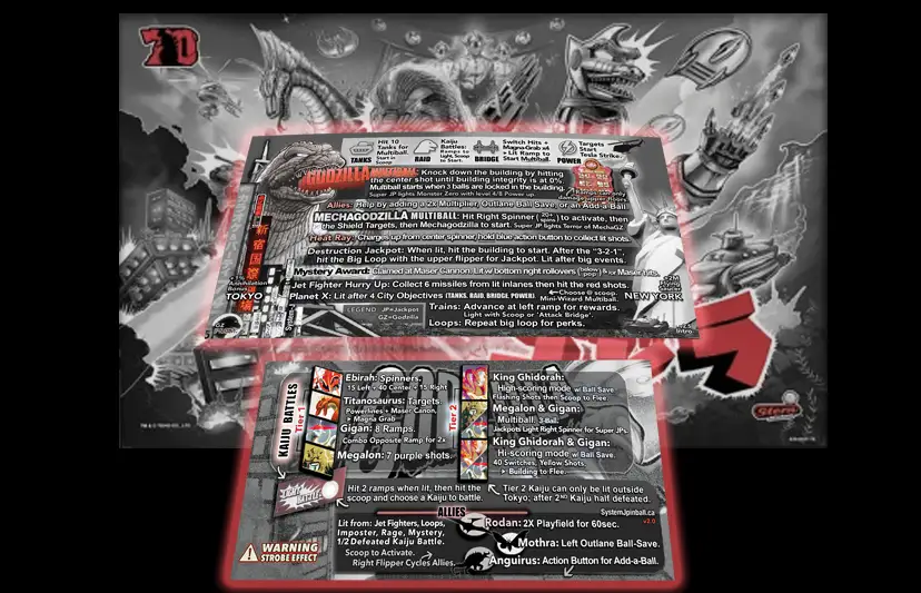 Godzilla Kaiju Magnet (70th Anniversary ver.)